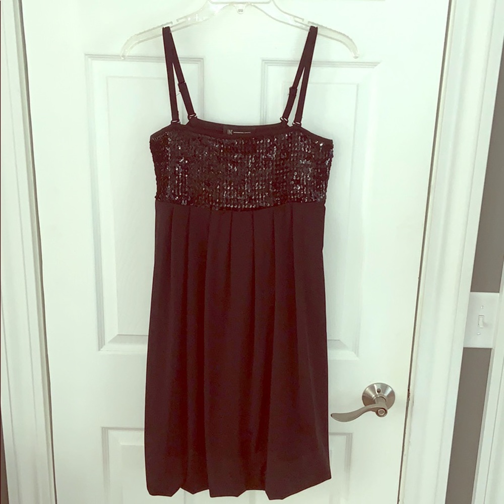 INC party dress - black with sequin detail